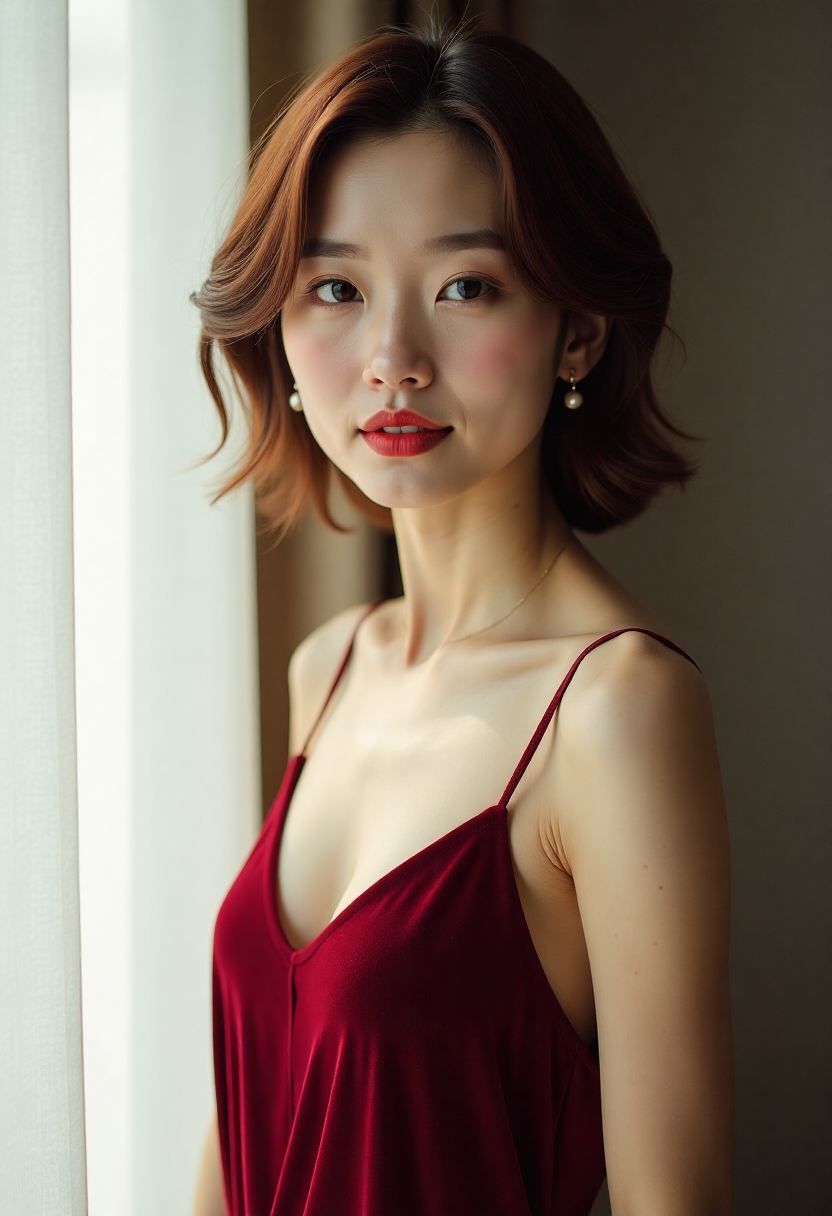雾中航线拍摄现场